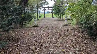 常盤神社の庭園