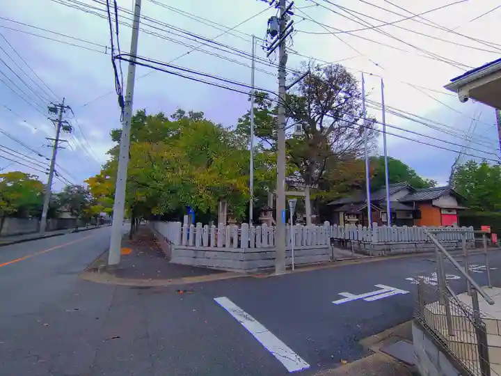 神明社(神明大明神)の自然