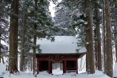 戸隠神社奥社の山門・神門