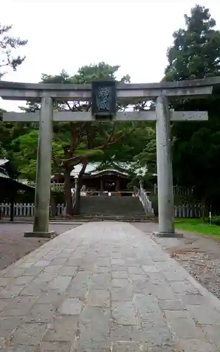 函館八幡宮の鳥居