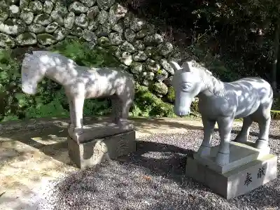 祐徳稲荷神社の像