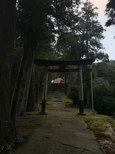川戸神社の鳥居