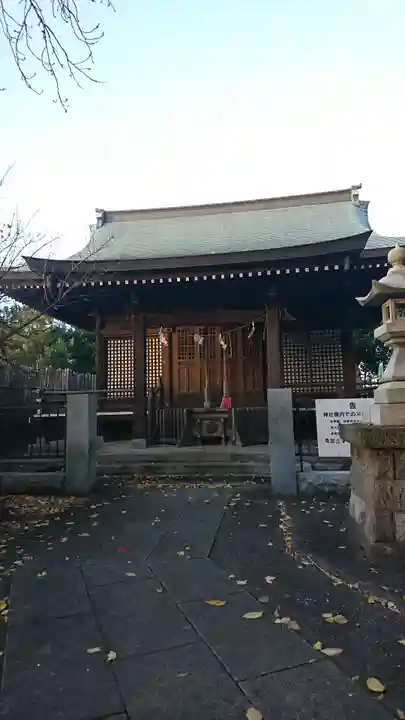 熊野神社の本殿・本堂