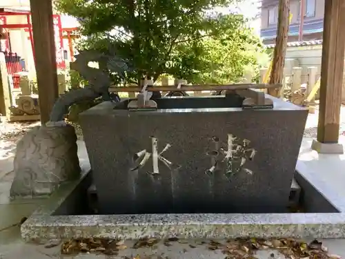 大井神社（如意）の手水舎