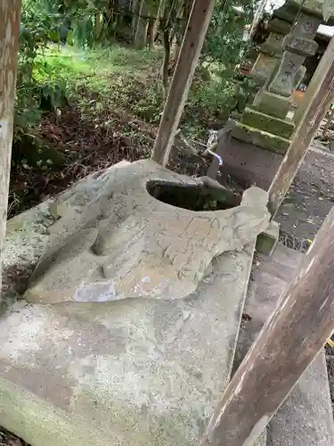 戸隠神社の手水舎