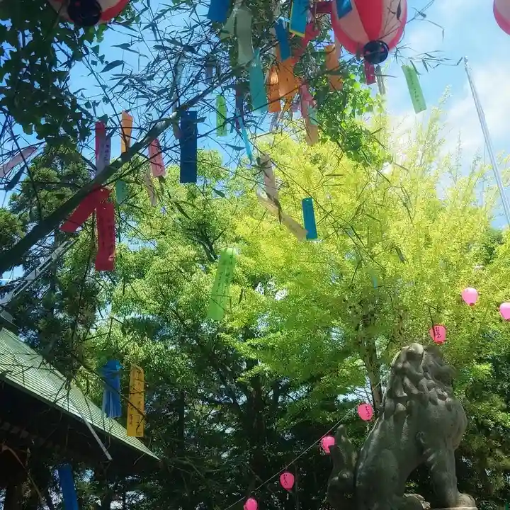 若宮神明社の自然