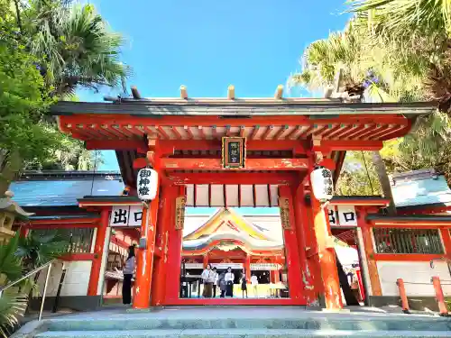 青島神社（青島神宮）の山門・神門