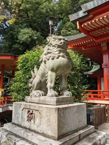 自由が丘熊野神社の狛犬