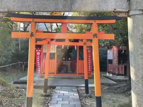 難波大社　生國魂神社の鳥居