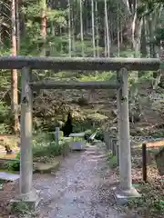 塩原八幡宮の鳥居