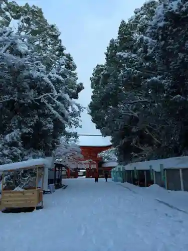 賀茂御祖神社（下鴨神社）の景色