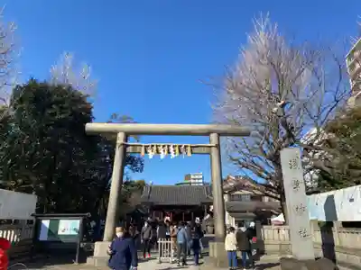 浅草神社の鳥居