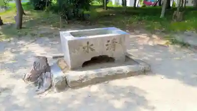 神明社（西別所神明社）の手水舎