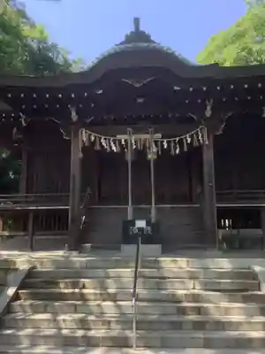 国玉神社・八劔社合殿の本殿・本堂