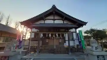摩利支神社の本殿・本堂