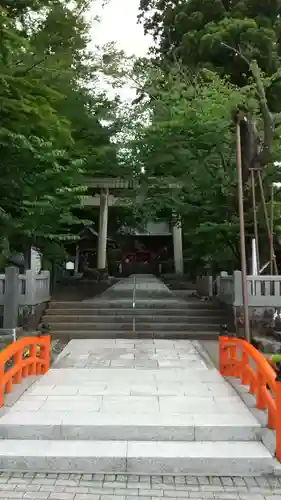 富士山東口本宮 冨士浅間神社の鳥居