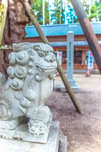 賀茂神社の狛犬