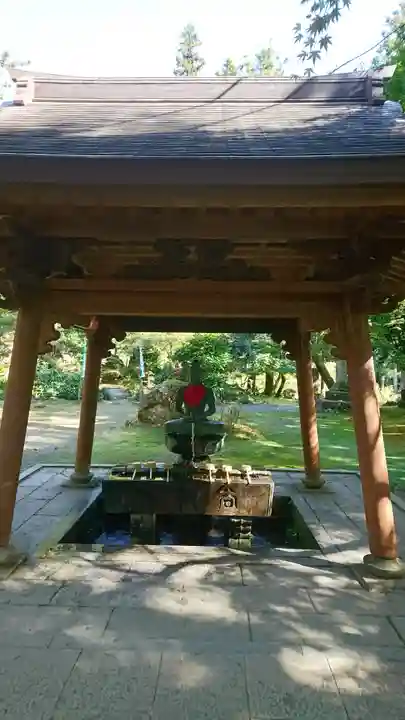 華厳寺の手水舎