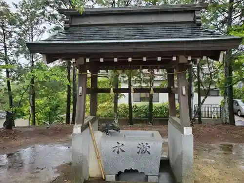 秋葉神社の手水舎