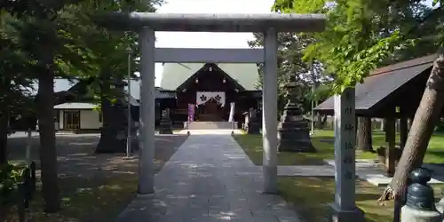 上川神社頓宮の鳥居