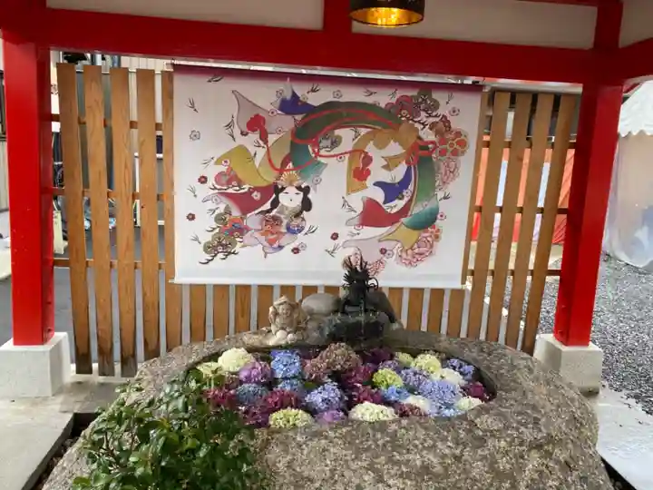 別小江神社の手水舎
