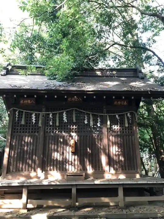 小平神明宮の本殿・本堂