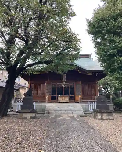 駒込天祖神社の本殿・本堂