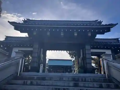 吹揚神社の山門・神門