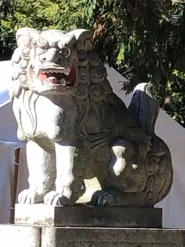 東村山八坂神社の狛犬