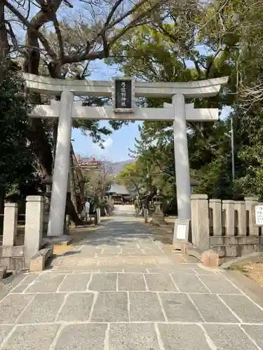 弓弦羽神社の鳥居