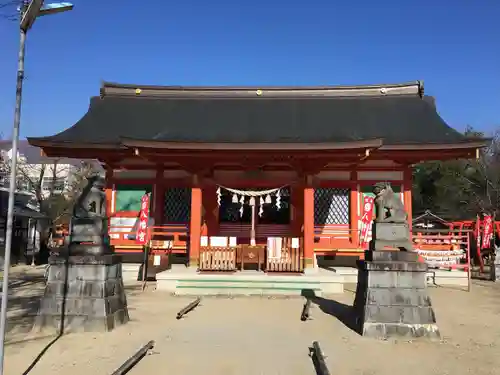 石和八幡宮(官知物部神社)の本殿・本堂
