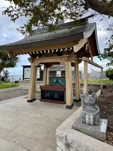 蕪嶋神社の手水