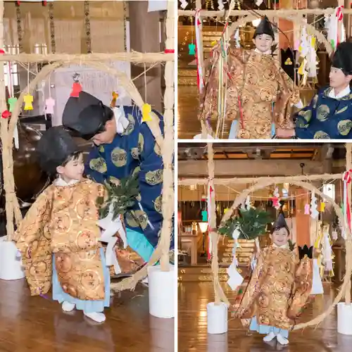 釧路一之宮 厳島神社の七五三参