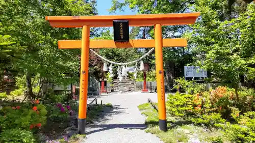 比布神社の鳥居