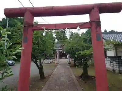 女化神社の鳥居