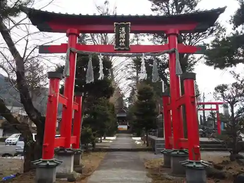 北東本宮小室浅間神社の鳥居