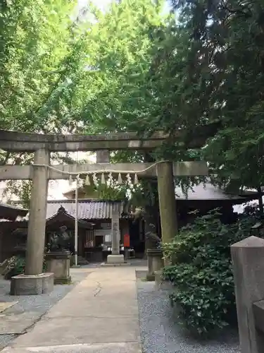 日本橋日枝神社の鳥居