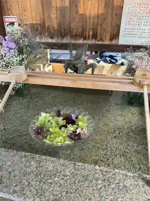 新川神社の手水舎