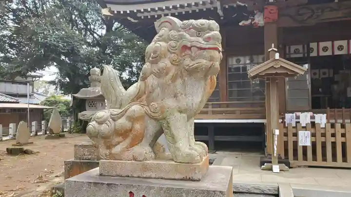大戸神社の狛犬