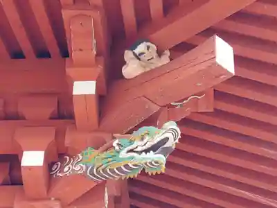 柏原八幡宮の芸術