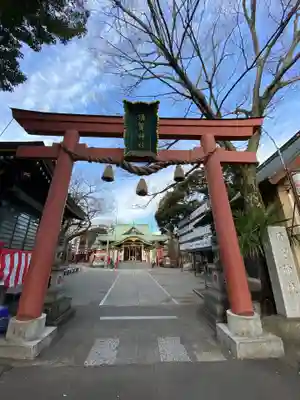須賀神社の鳥居