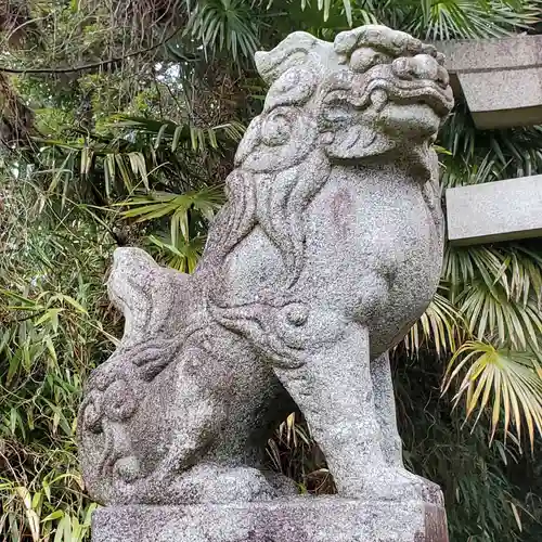 須須神社金分宮の狛犬