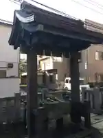 神楽坂若宮八幡神社の手水舎