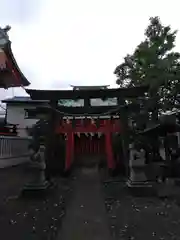 久が原西部八幡神社の鳥居