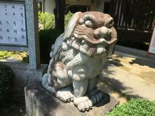 備後護國神社の狛犬