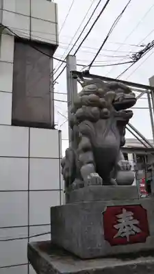 鎌ヶ谷八幡神社の狛犬