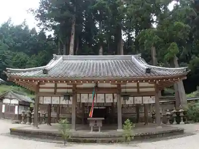 御井神社の本殿・本堂