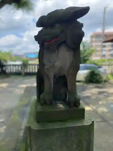 八幡橋八幡神社の狛犬