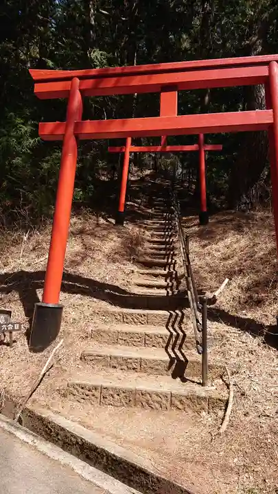 河口浅間神社の鳥居