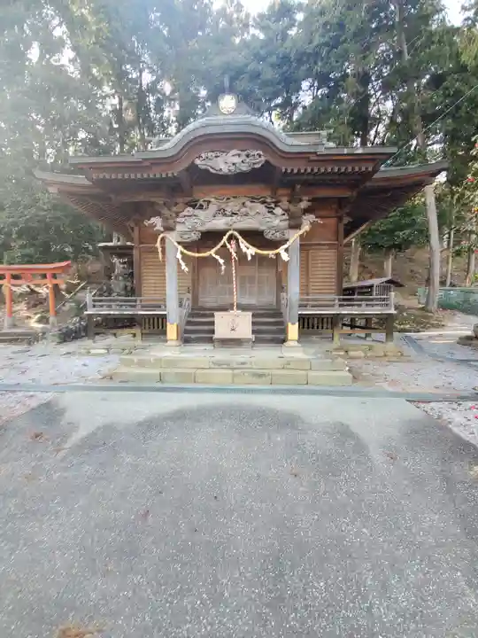 諏訪神社の本殿・本堂